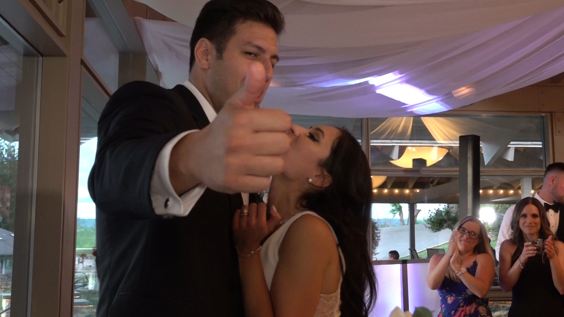 Groom Gives Thumbs-Up