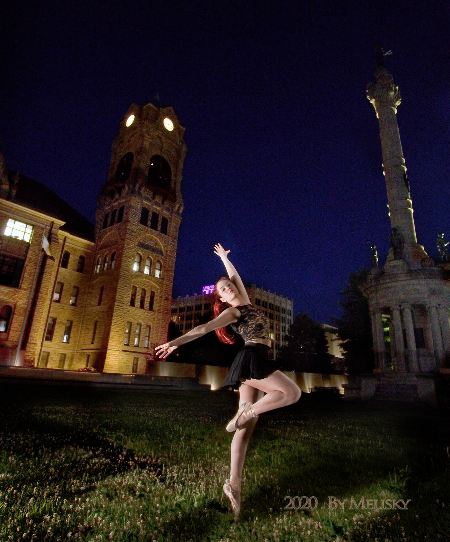 Dancer On Courthouse Square Scranton
