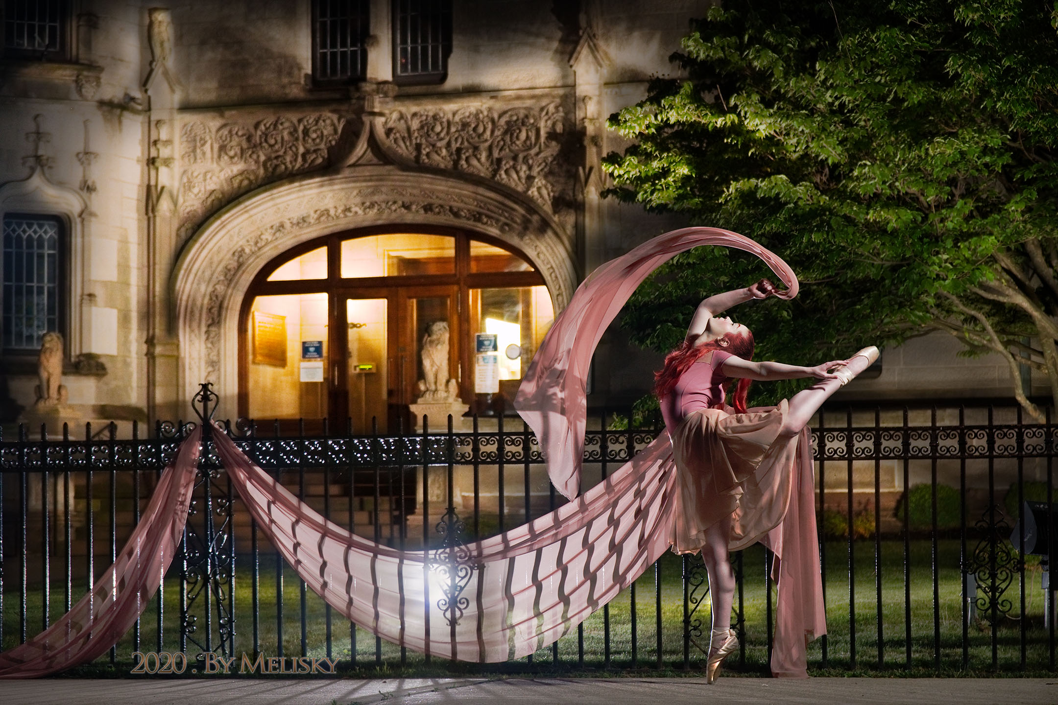 Dancer At Albright Memorial Library Scranton PA